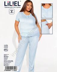 2009, LiLieL, брюки + футболка женские, 4XL-5XL
