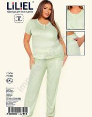 2010, LiLieL, брюки + футболка женские, 4XL-5XL